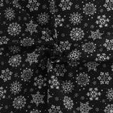 Blank - Printed Cotton - HOLIDAY STYLE - 004 - Black