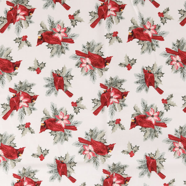 Blank - Printed Cotton - HOLIDAY STYLE - 007 - Red