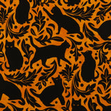 Northcott - Coton Imprimé - «HALLOW'S EVE» - 001 - Orange