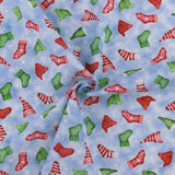 Digital Printed Cotton - HOLIDAY MINIS - 001 - Frost