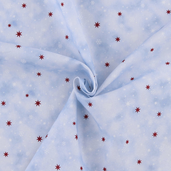 Digital Printed Cotton - HOLIDAY MINIS - 004 - Frost