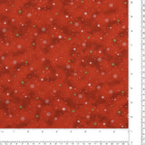 Digital Printed Cotton - HOLIDAY MINIS - 005 - Red