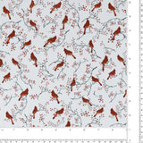 Digital Printed Cotton - HOLIDAY MINIS - 006 - White