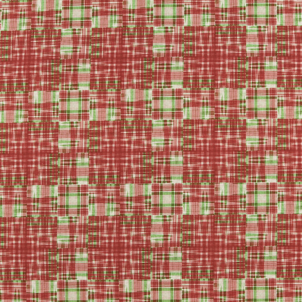 Digital Printed Cotton - HOLIDAY MINIS - 013 - Red