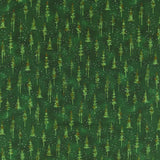 Digital Printed Cotton - HOLIDAY MINIS - 014 - Green