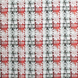 HOMESTEAD HOLIDAYS Digital Printed Cotton - HOMESTEAD HOLIDAYS - 001 - Grey & Red