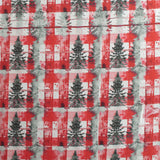 HOMESTEAD HOLIDAYS Digital Printed Cotton - HOMESTEAD HOLIDAYS - 005 - Grey & Red