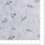 Digital Printed Cotton - WINTER WONDERLAND - 003 - Light Grey