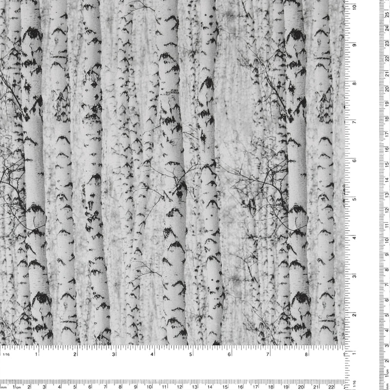 Digital Printed Cotton - WINTER WONDERLAND - 007 - Birch