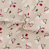 Coton Imprimé - &lt;HOMESPUN HOLIDAYS&gt; - 002 - Bonhomme de Neiuge