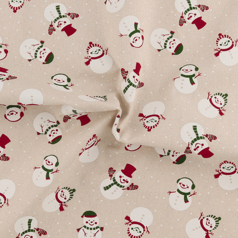 Printed Cotton - HOMESPUN HOLIDAYS - 002 - Snowman