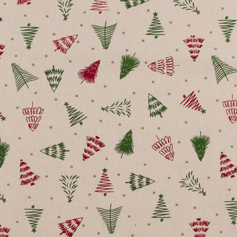 Printed Cotton - HOMESPUN HOLIDAYS - 004 - Tree