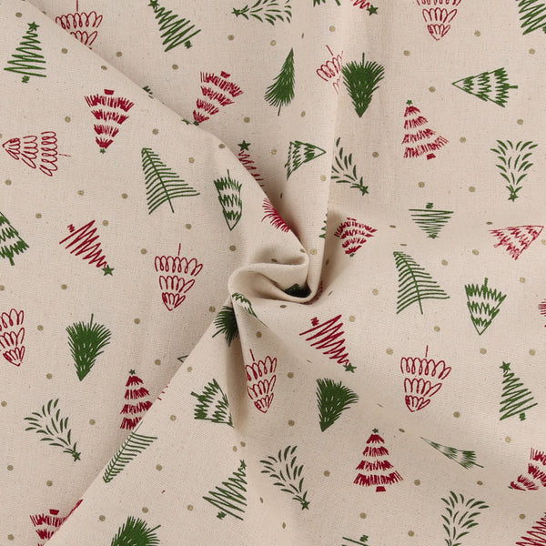 Printed Cotton - HOMESPUN HOLIDAYS - 004 - Tree