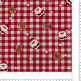 Printed Cotton - HOMESPUN HOLIDAYS - 012 - Red