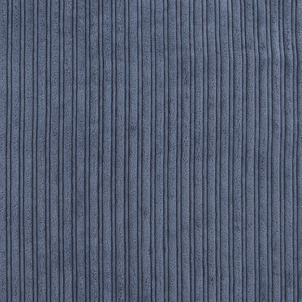 Corduroy Bonded To Fur- ARCHIE - 001 - Denim Blue