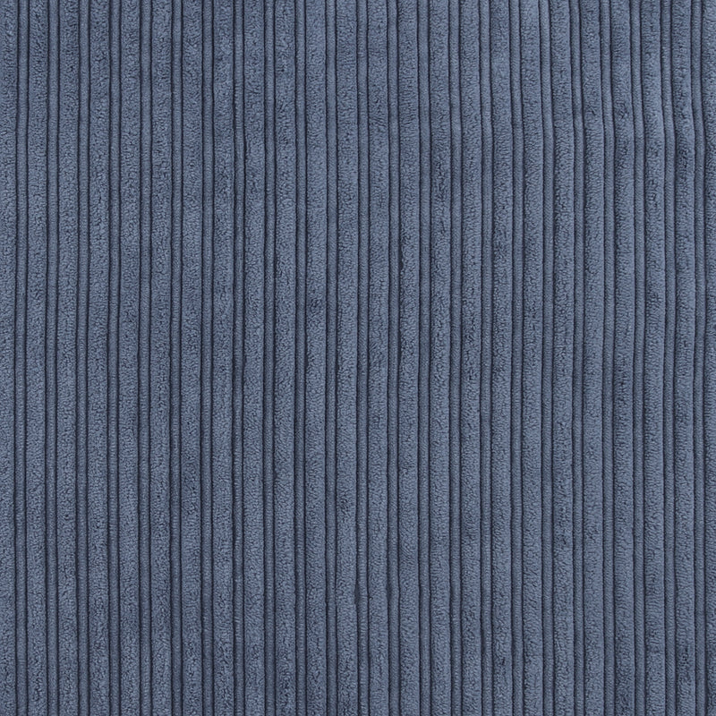 Corduroy Bonded To Fur- ARCHIE - 001 - Denim Blue