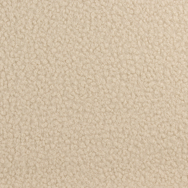 Solid Bouclé Coating - CURLY - 002 - Cream