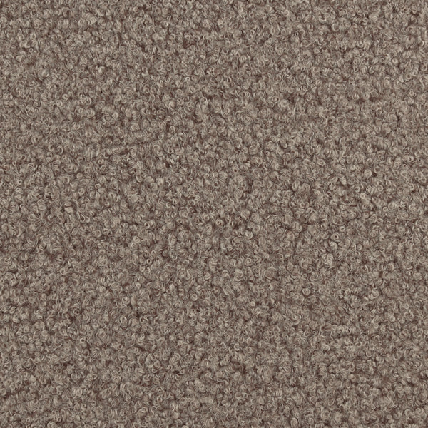 Solid Bouclé Coating - CURLY - 003 - Taupe