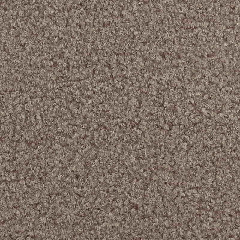 Solid Bouclé Coating - CURLY - 003 - Taupe