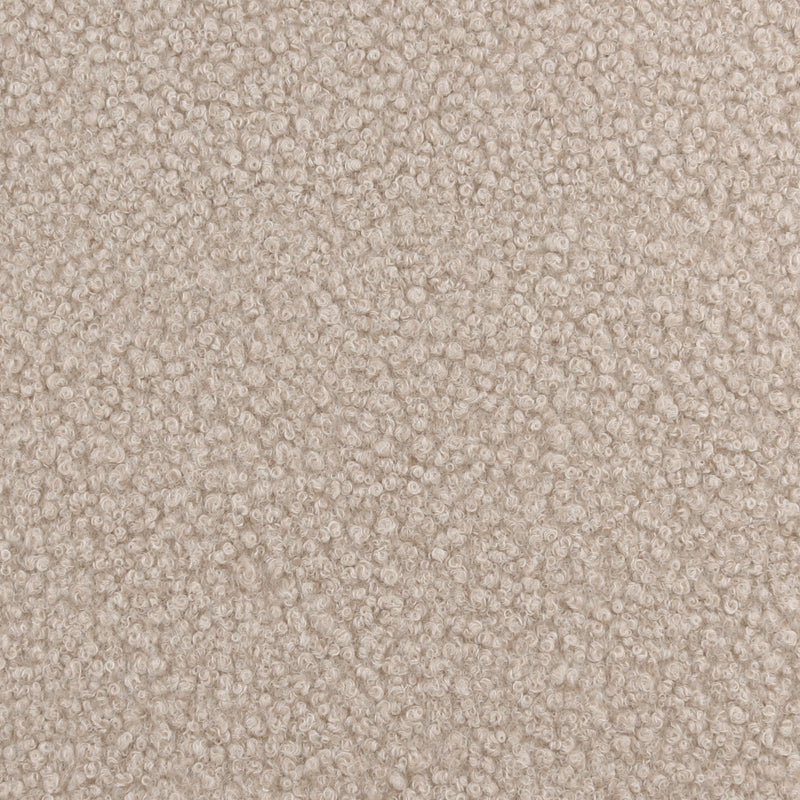 Solid Bouclé Coating - CURLY - 005 - Beige