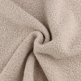 Bouclé pour Manteau uni - FRISÉ - 005 - Beige