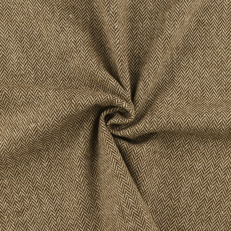 Wool Blend Suiting - PAOLA - 001 - Brown