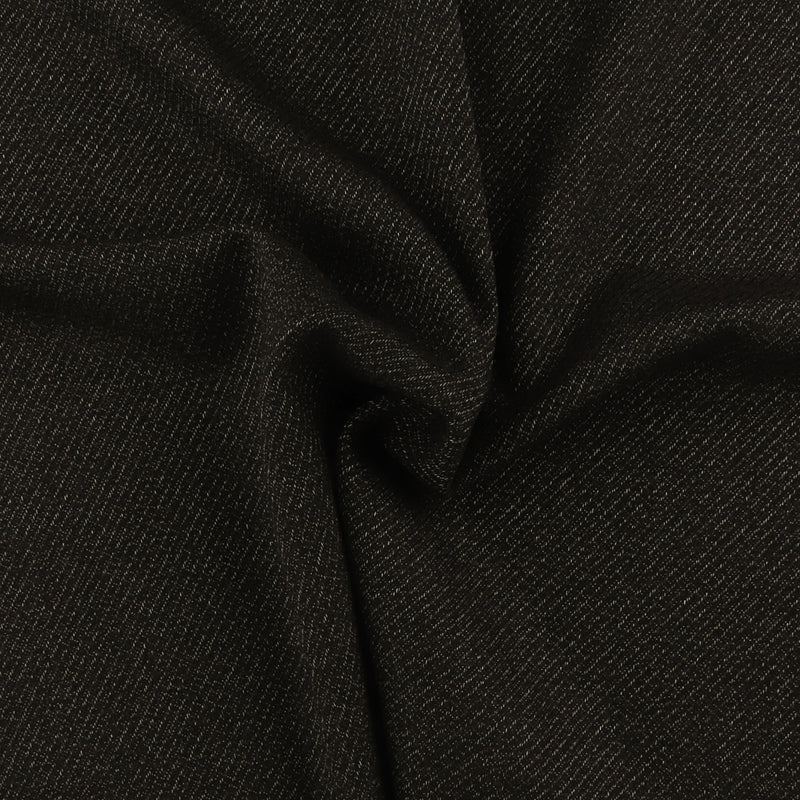 Wool Blend Suiting - PAOLA - 009 - Black