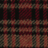 Wool Blend coating - CAPOTTO - 003 - Red & Black