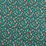 Digital Printed Rayon Twill - SANDRA - 006 - Teal