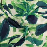 Satin Velours Imprimé - ESTELLA - 003 - Vert