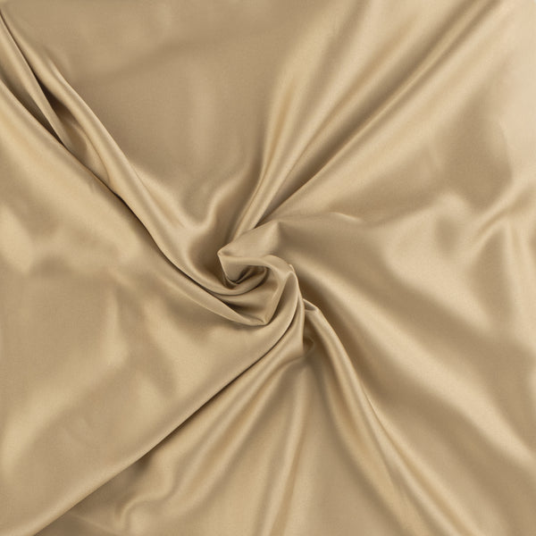 Satin Velours Uni - ESTELLA - 002 - Chameau