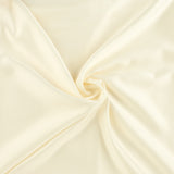 Satin Velours Uni - ESTELLA - 007 - Crème