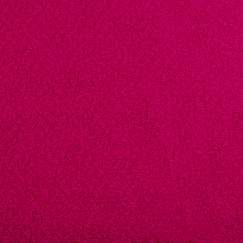 Filet Froissé Uni - NUITS RESPLENDISSANTES - 001 - Magenta