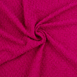 Solid Crinkled Mesh - RADIANT NIGHTS - 001 - Magenta