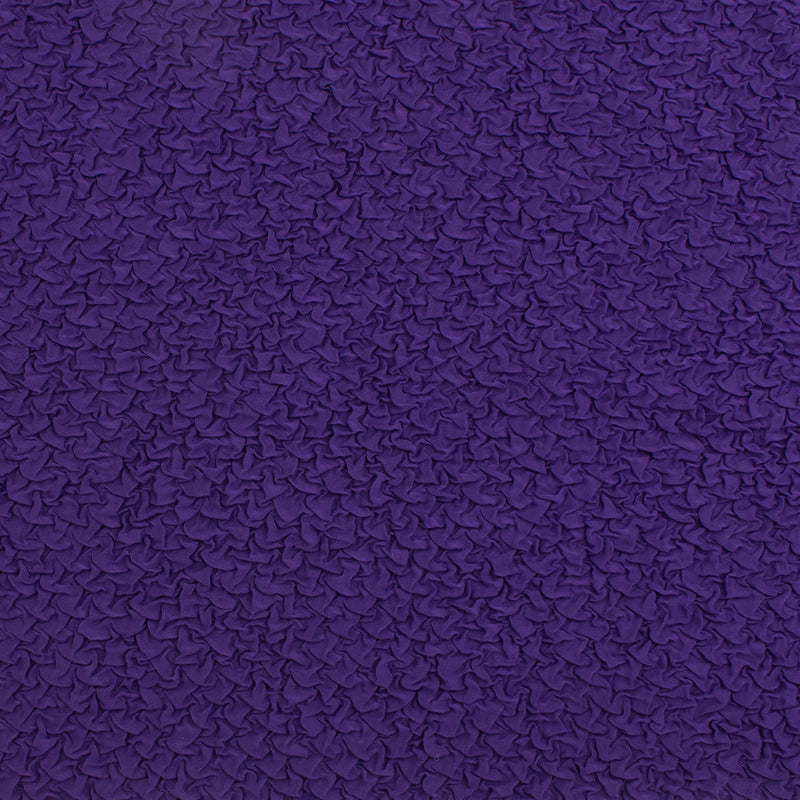 Solid Crinkled Mesh - RADIANT NIGHTS - 004 - Purple