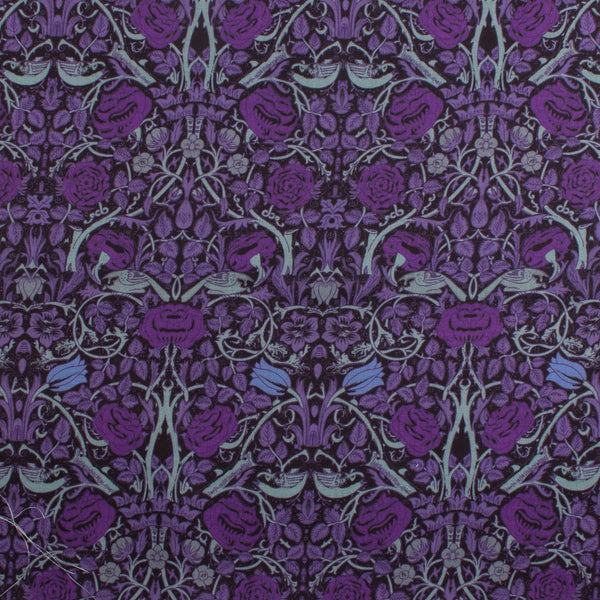 Digital Printed Twill - PRIYA - 005 - Purple