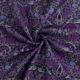 Digital Printed Twill - PRIYA - 005 - Purple