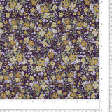 Printed Satin - GABRIELLA - 005 - Purple