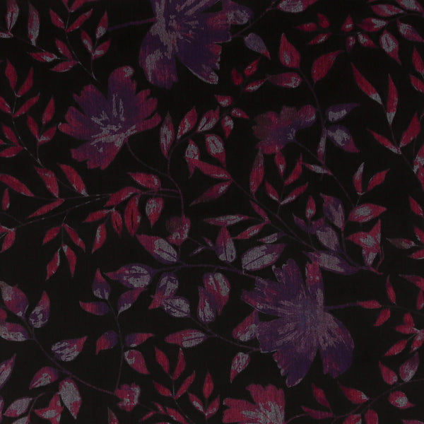 Poly/Viscose Imprimé Numérique - PENELOPE - 002 - Magenta