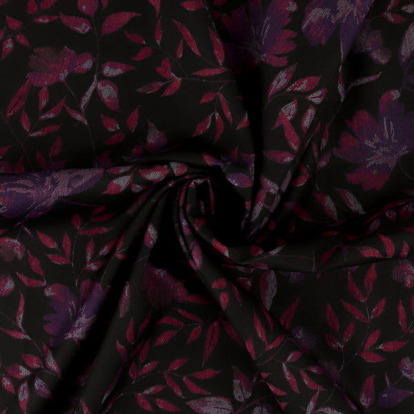 Digital Printed Poly/viscose - PENELOPE - 002 - Magenta