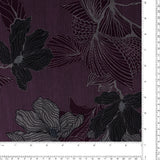 Digital Printed Poly/viscose - PENELOPE - 005 - Purple