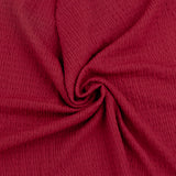 Solid Crinkled Knit - AIDA - 003 - Red