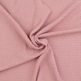 Solid Crinkled Knit - AIDA - 004 - Soft Rose