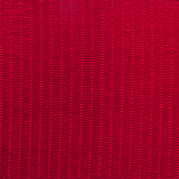 Velours Faux Plis Uni - VIENNA - 002 - Rouge Foncé