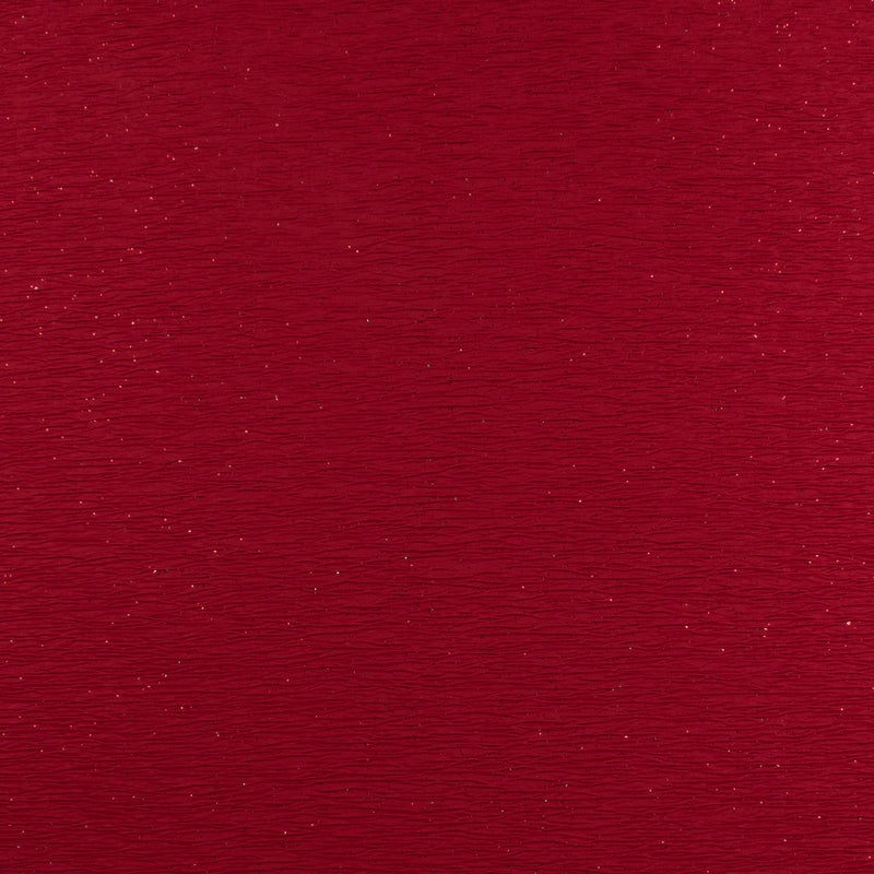 Tricot Froissé Brillant - NUITS RESPLENDISSANTES - 003 - Rouge