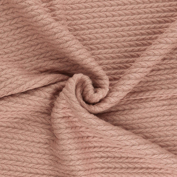 Tricot Torsadé - MAXINE -003 - Vieux Rose