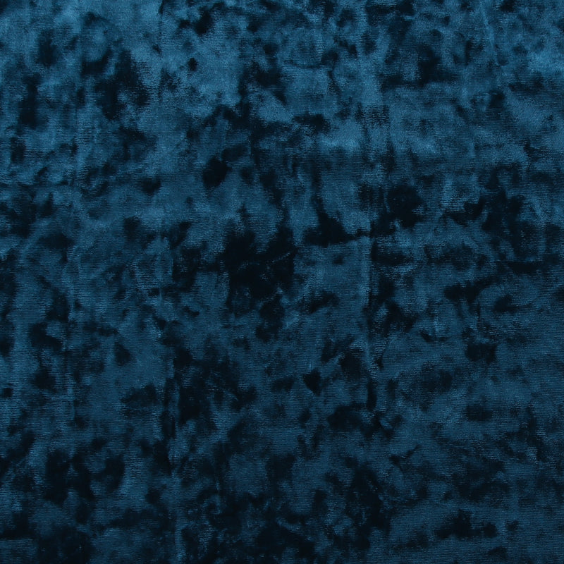 Solid Crushed Ice Velvet - GLACIAL - 002 - Teal