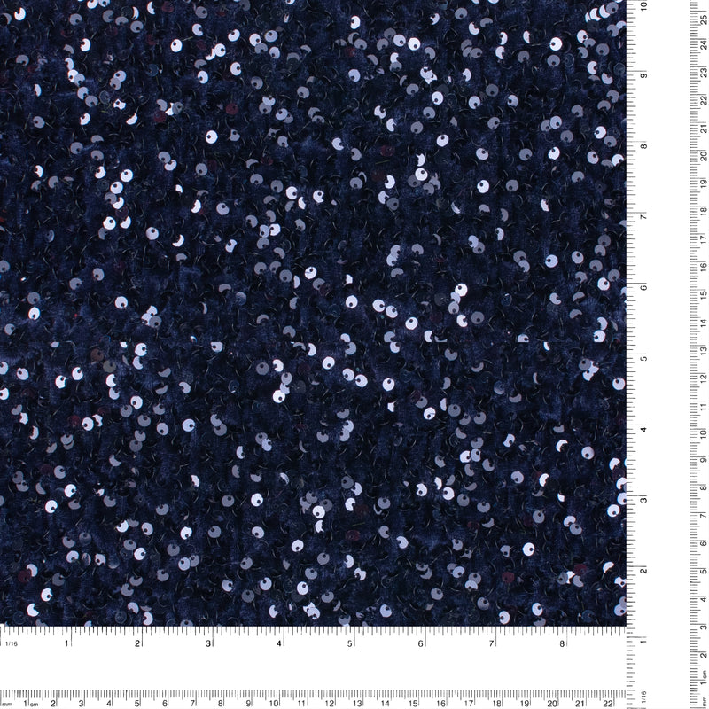 Velours et paillettes - NUITS RESPLENDISSANTES - 001 - Bleu Nuit