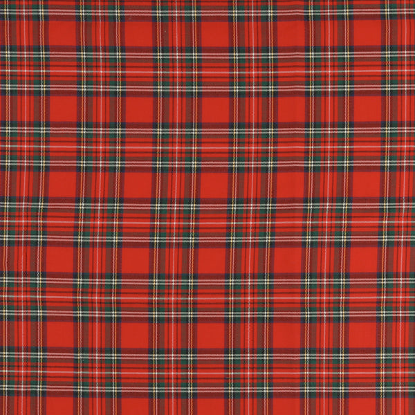 Tartan de Bambou - LORNA - 001 - Rouge