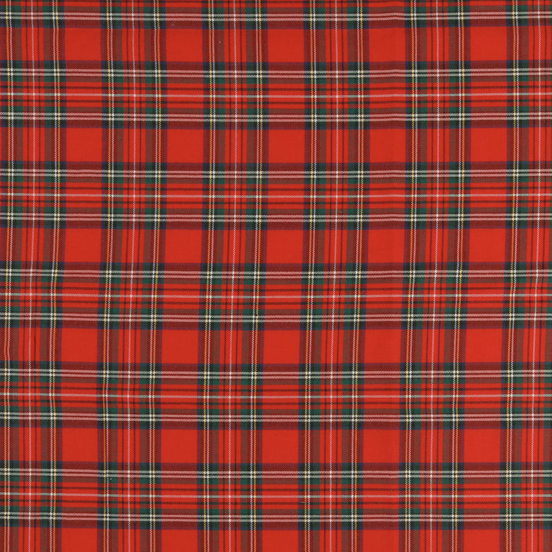 Tartan de Bambou - LORNA - 001 - Rouge